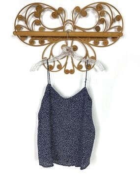 GAP easy cami blue navy dot M